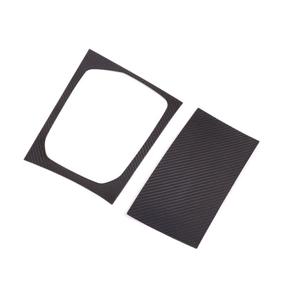 Carbon Fiber Inner Gear Shift Panel Cover TrimFor BMW 8 Series G14 15 16 19-22 2