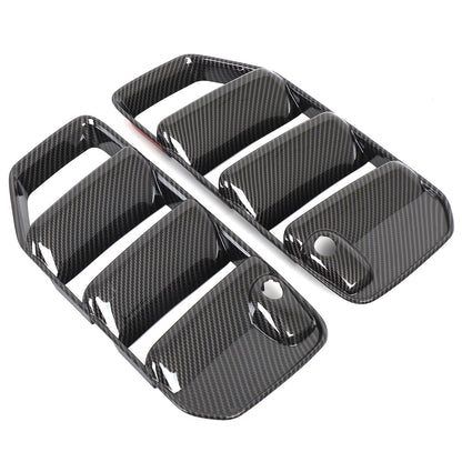 Carbon ABS Front Bumper Side Air Intake Grille Trim For Benz G-Class G63 2025+ 11