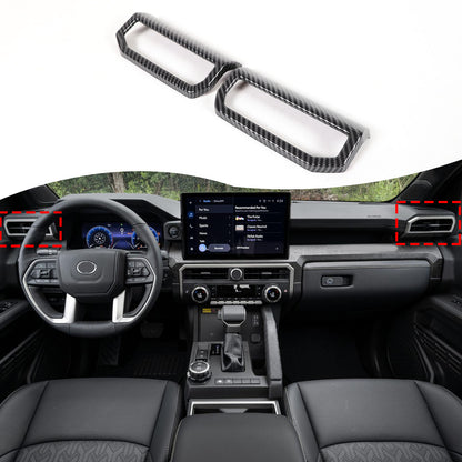 ABS Carbon Fiber Interior Full Set Panel Cover Trim Kit for Toyota Tacoma 24-26 - Styles 1-5 97