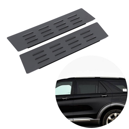 Aluminum Rear Ventilation Louvers Trim For Ford Explorer U625 2020+ 10