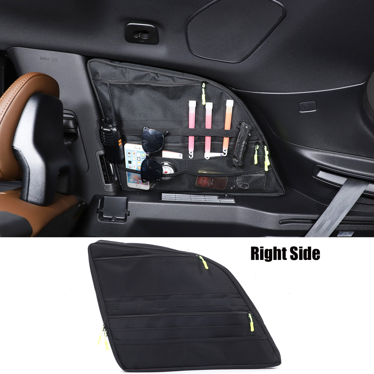 Car Rear Cargo Trunk Window Storage Bags Organizer For Volvo XC90 2015-2024 10