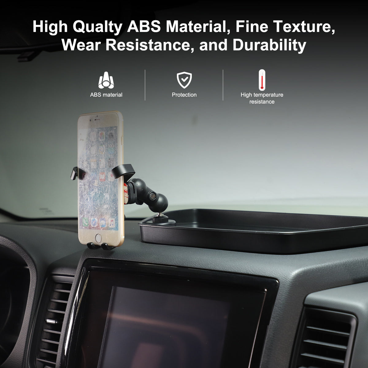 US Flag Dashboard Storage Tray Box Phone Holder Clip For Nissan Frontier D41 22+ 5