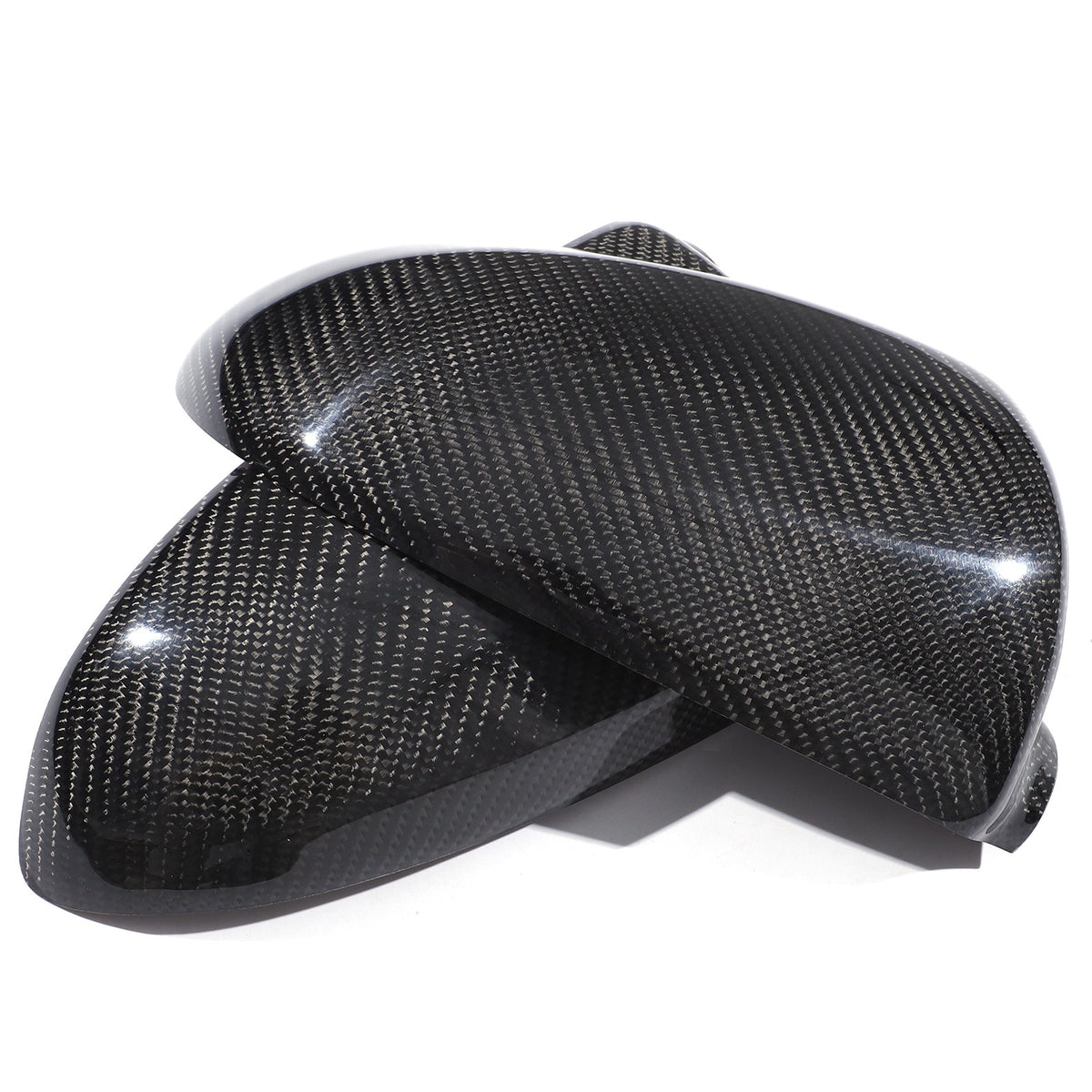 Real Carbon Fiber Exterior Side Mirror Trim For Benz Smart Fortwo W451 2009-2014 10