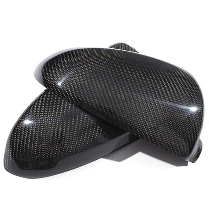 Real Carbon Fiber Exterior Side Mirror Trim For Benz Smart Fortwo W451 2009-2014 10