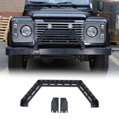 Black Bull Nudge Bar Bumper Guard A Bar For Land Rover Defender L316 2004-19 11