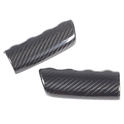 Real Dry Carbon Fiber Handbrake Lever Cover Trim For Corvette C6 2005-2013 16