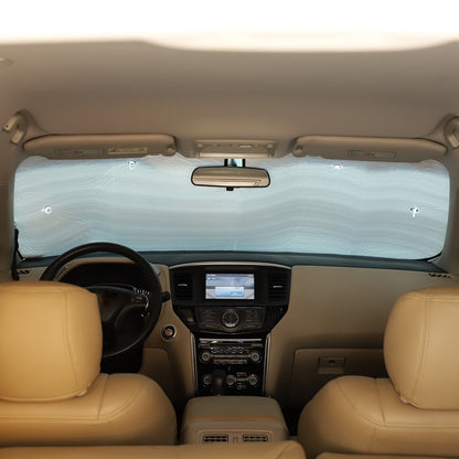 Car Full Window Sunshade Cover Shades Sun Visor for Nissan Pathfinder 13-18 US 14