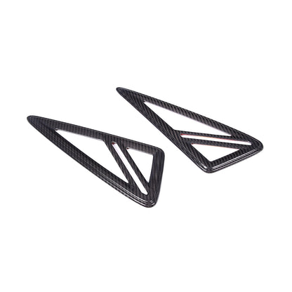 Real Carbon fiber Side Fender Vent Air Wing Trim For Lamborghini URUS 18-23 US 7