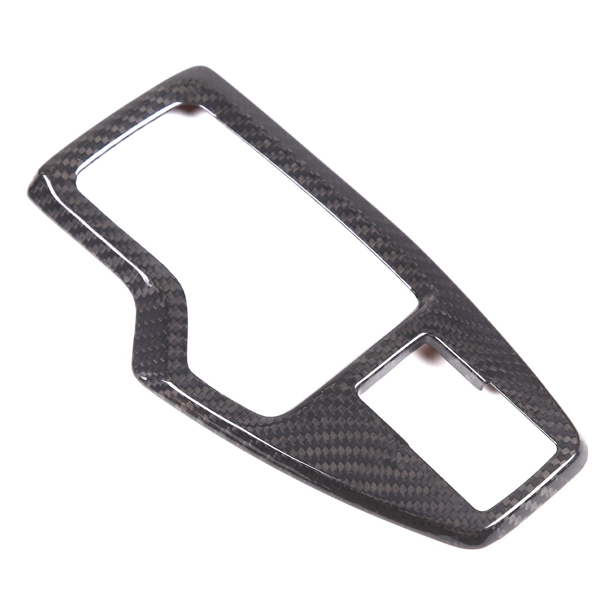 Real Carbon Fiber Gear Shift Base Trim Cover For Subaru WRX VB AT 2022+ 8