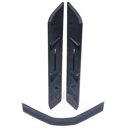ABS Carbon Fiber Rear Hood Wash Waterproof Trim Cover For Corvette C8 2020+ 8