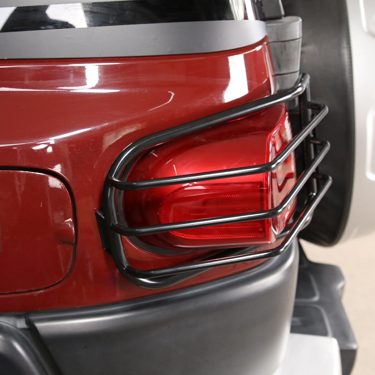 Tail Rear Light Guards Cover Protector for 2007-2021 Toyota FJ Cruiser Black 8