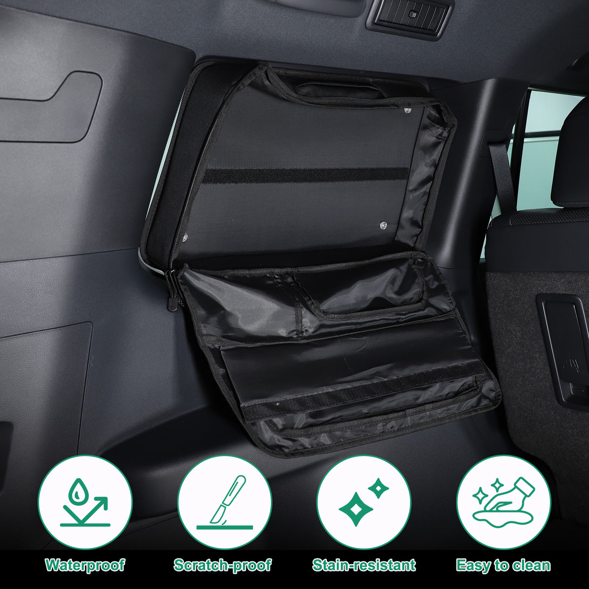 Car Trunk L & R Side Window Storage Bag For Toyota Land cruiser LC250 2024+ 4