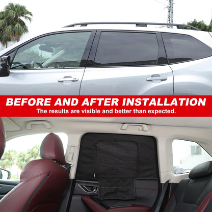 Rear Window Sunshade Visor For Subaru Forester SK 2019-2024 4