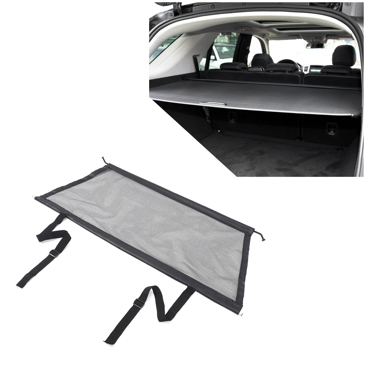 Trunk Safety Cargo Back Seat Isolation Net Pet Barrier For Benz ML W164 2013-16 9