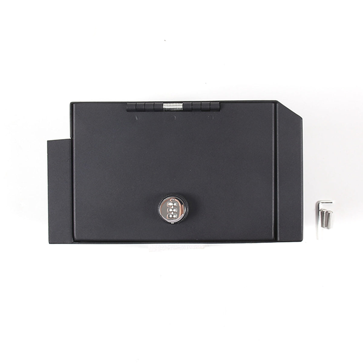 Center Console Safe Storage Box with Keys & Tray for Toyota Tundra 2022+ US 11