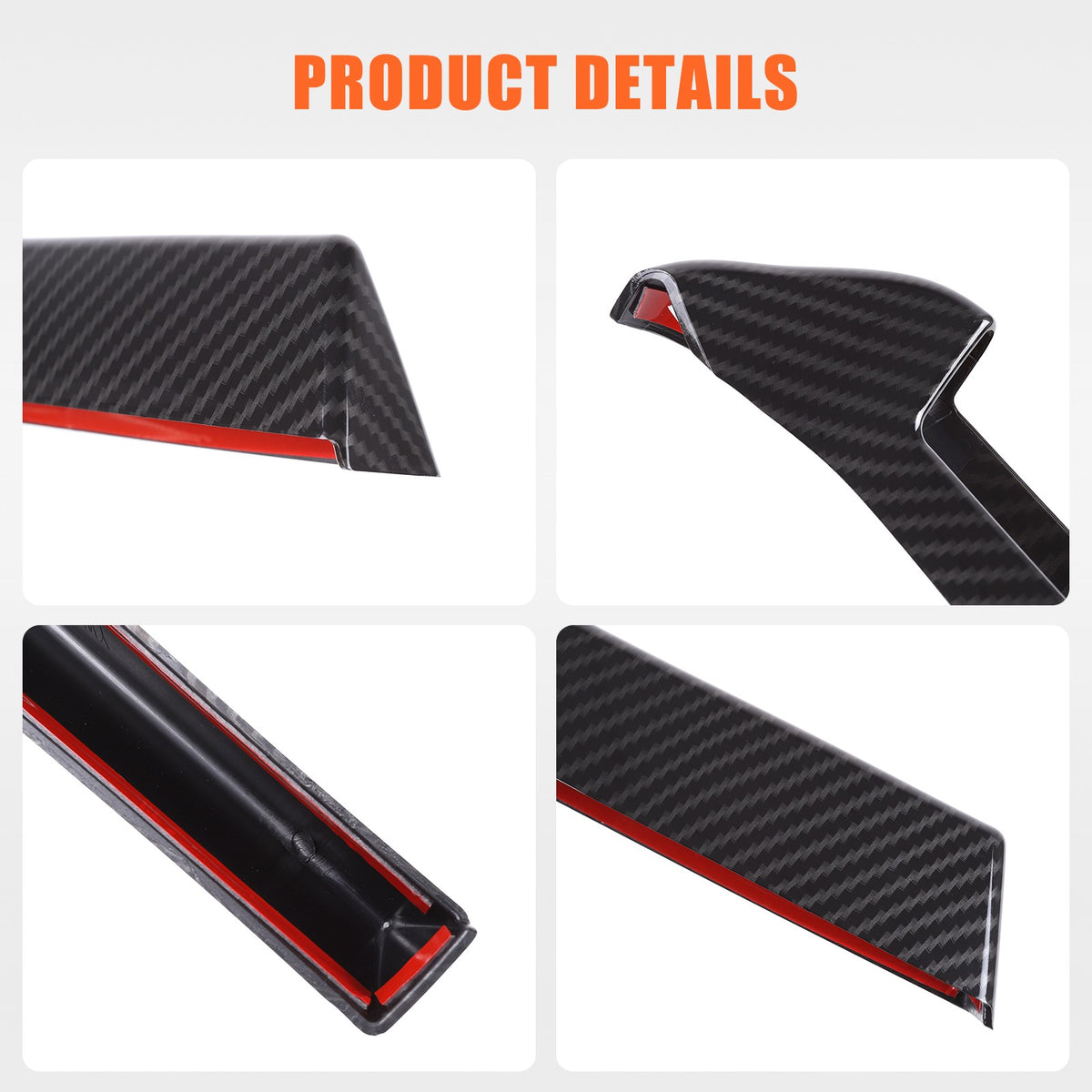 Carbon Fiber ABS Center Console Shift Panel Trim Set For Corvette C8 2026+ US 44