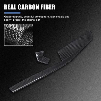 Real Carbon Fiber Center Console Dashboard Trim For BMW X5 G05 X6 G06 X7 G07 23+ 3