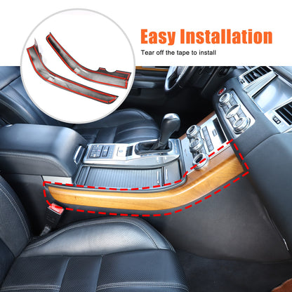Piano Black Center Console Side Trim For LR Range Rover Sport L320 2010-2013 US 20