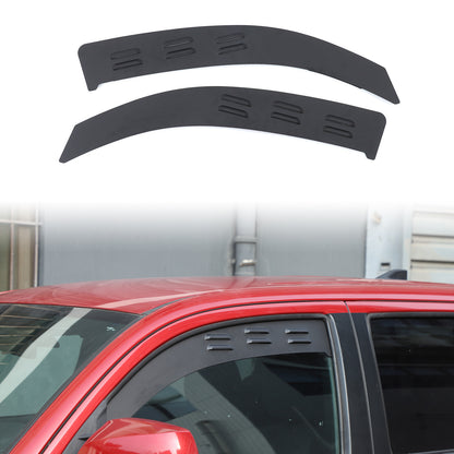 Alloy Rear Window Ventilation Louver Shutter Trim For Toyota Tacoma 16-22 US 3