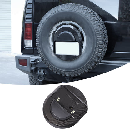Carbon Spare Tire License Plate Bracket OE:25782333 For Hummer H2 2003-2009 16