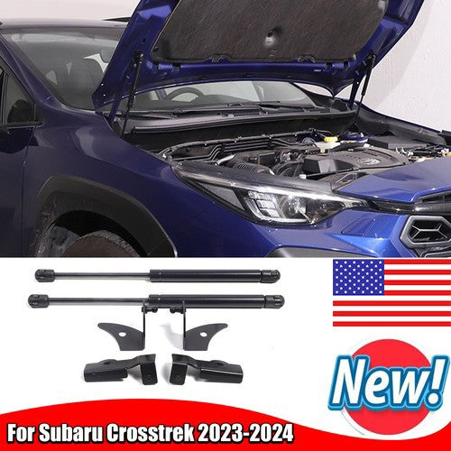Front Hood Lift Support Bonnet Lid Shock Struts For Subaru Crosstrek 2023-24 US 1