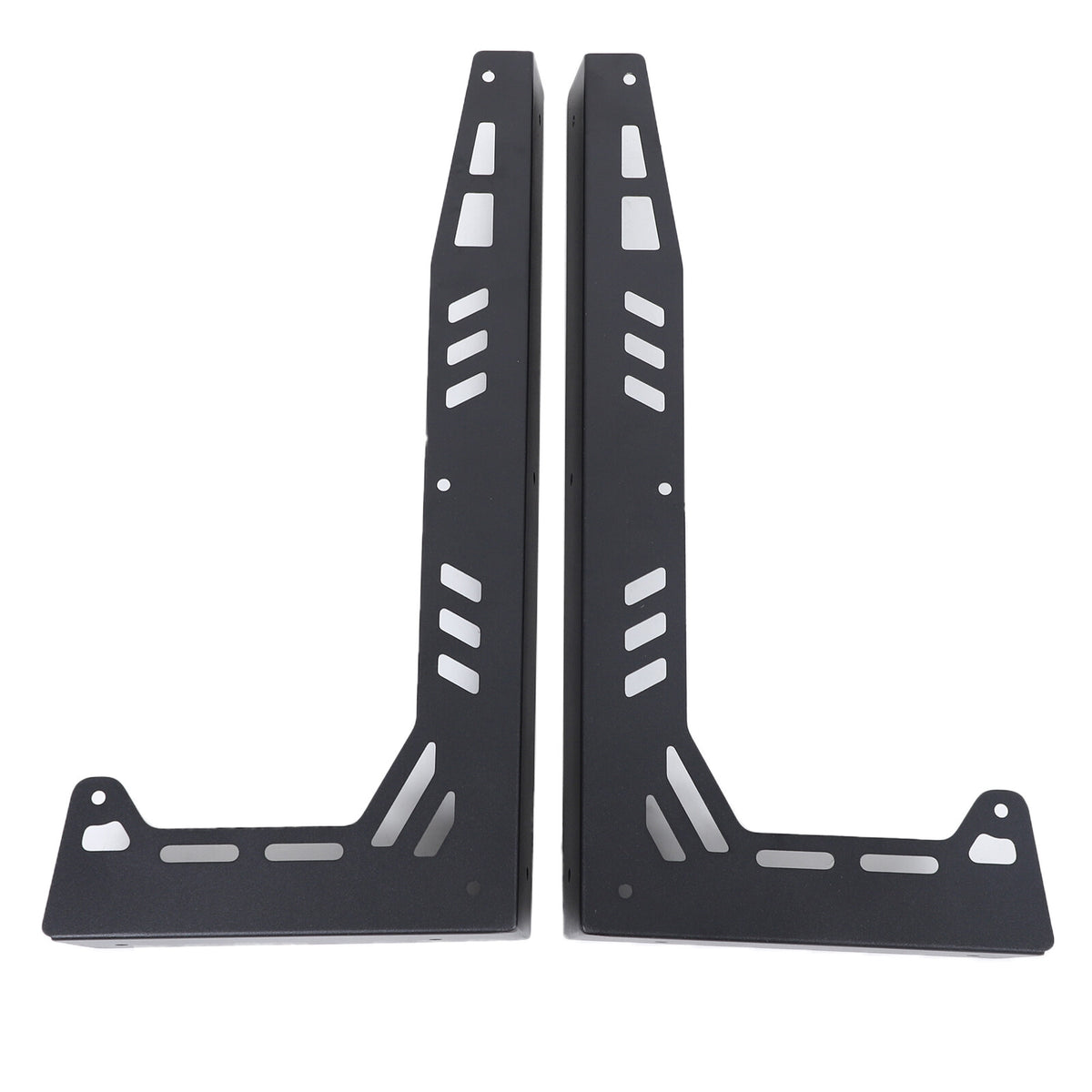 Black Seat Box Corner Carpet Mat Protector For Land Rover Defender L316 2004-18 6