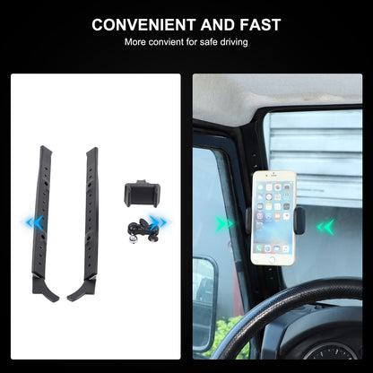 A-Pillar Mount Holder Bracket Clip For Land Rover Defender L316 2004-2018 22