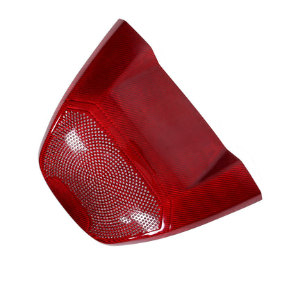 Red Real Carbon Rear Speaker Cover Trim For Corvette C8 Coupe Z06 Z51 1LT 20-26 11