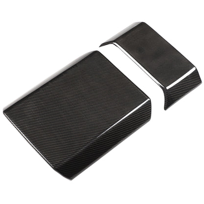 Real Dry Carbon Fiber Center Console Interior Trim For Tesla Cybertruck 2024+ 58