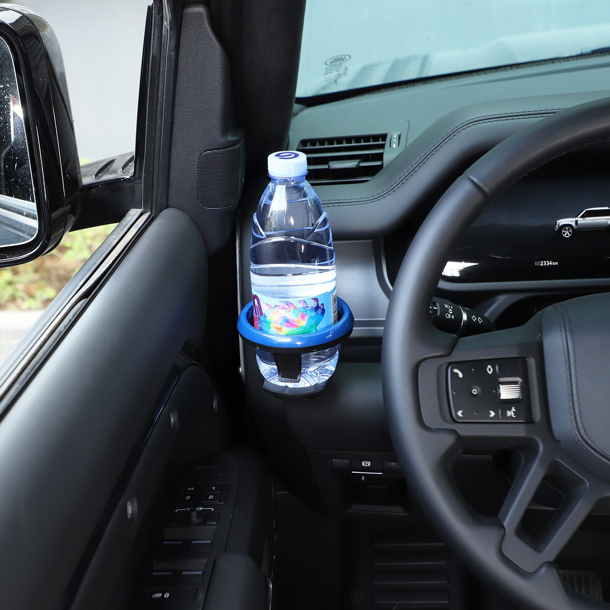 Blue Ring Driver Side Cup Holder Bracket For Land Rover Defender L663 2022 6