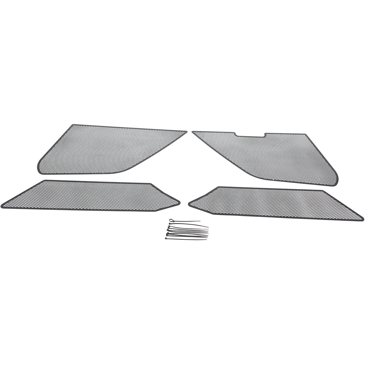 Front Grill Guard Side Vent Intake Mesh Grille Insert For Corvette C8 2020-26 6