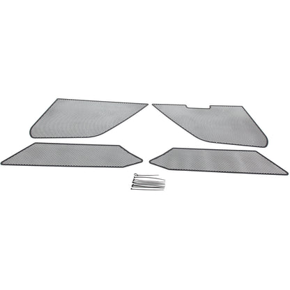 Front Grill Guard Side Vent Intake Mesh Grille Insert For Corvette C8 2020-26 6