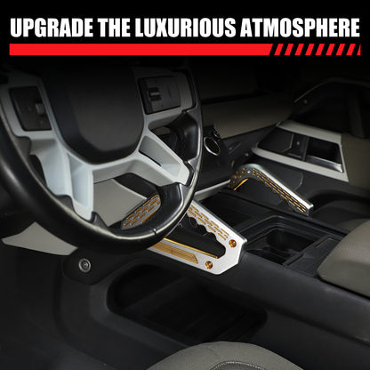 Replacement Silver & Orange Center Grab Handle Trim For LR Defender 2020-2024 15