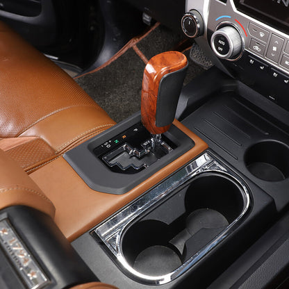 Matte Black Interior Center Console Trim Cover Kit Set For Toyota Tundra 14-21 - Styles 1-5 7