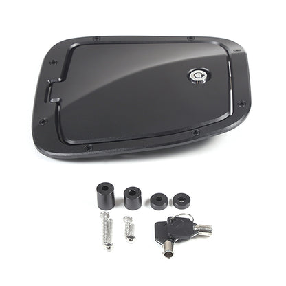 Door Fuel Tank Cover With Lock Keys Gas Cap Tank Trim For Toyota Tacoma 2016-22 14