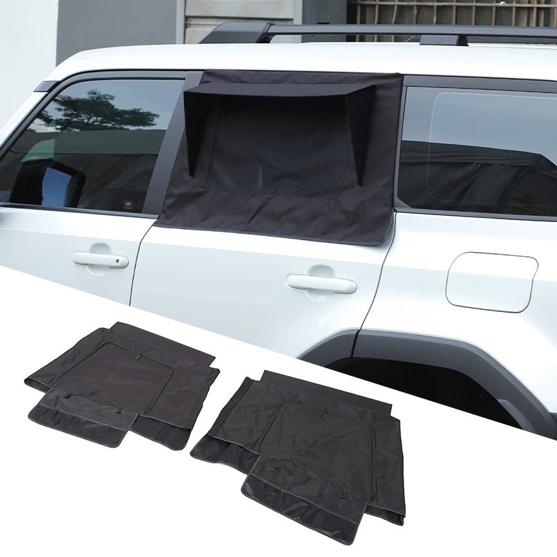 Rear Door Window Shade Trim Cover For Toyota Land Cruiser LC250 24+ 23