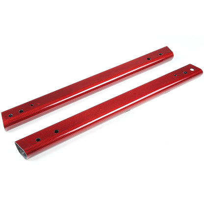 Red Carbon fiber Engine Bay Crossmember Panel Trim Cover For Corvette C8 20-26 10