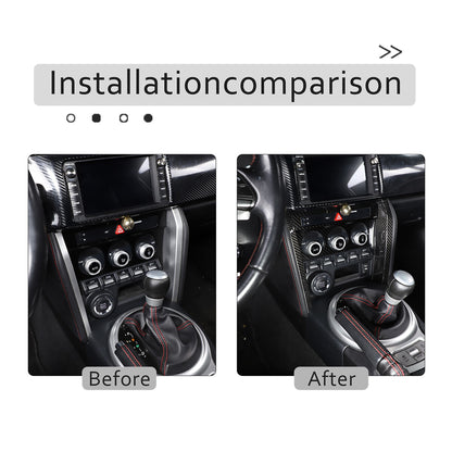 Real Carbon Fiber Interior Center Trim Set For Toyota 86 Subaru BRZ 2012-2020 45