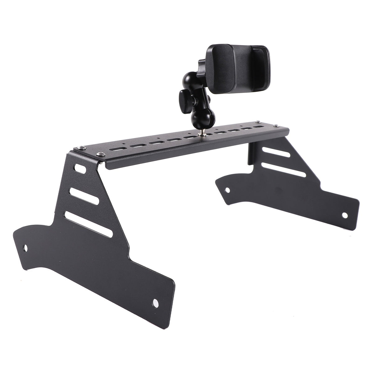Black Clip Center Console Phone Mount Bracket For Land Rover Defender L663 2020+ 4