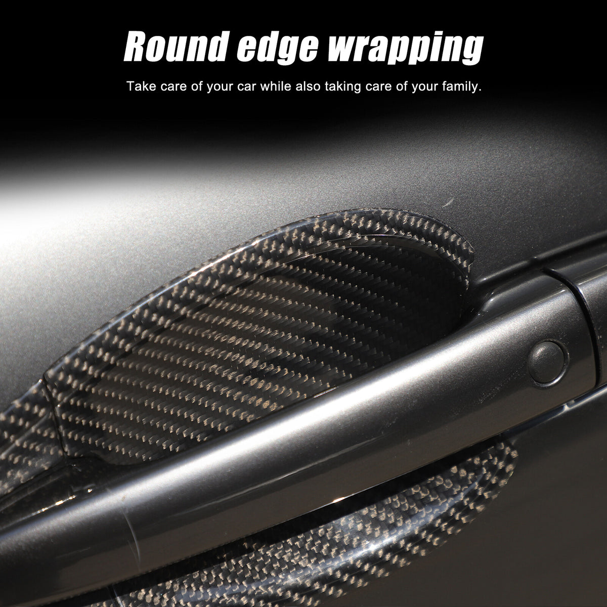 Real Carbon Fiber Exterior Outer Door Bowl Trim For Mazda MX-5 Miata 2016-2025 13