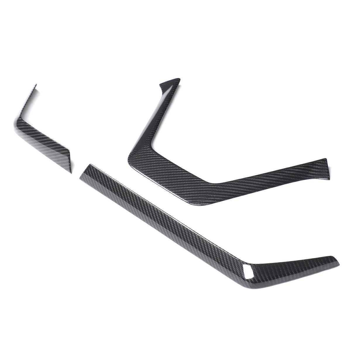 Real Dry Carbon Fiber Interior Center Trim For Corvette C8 2026+ Stingray ZR1 65