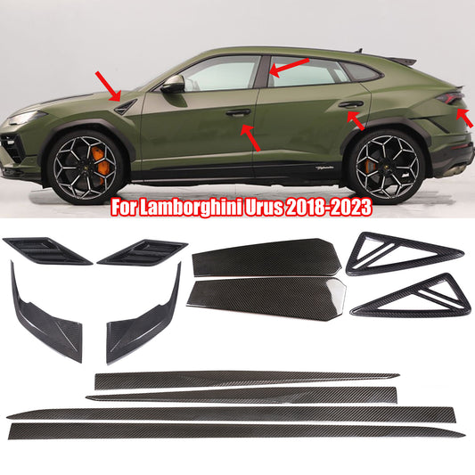 Real Carbon Fiber Exterior Full Cover Trim Set For Lamborghini URUS 2018-2023 1