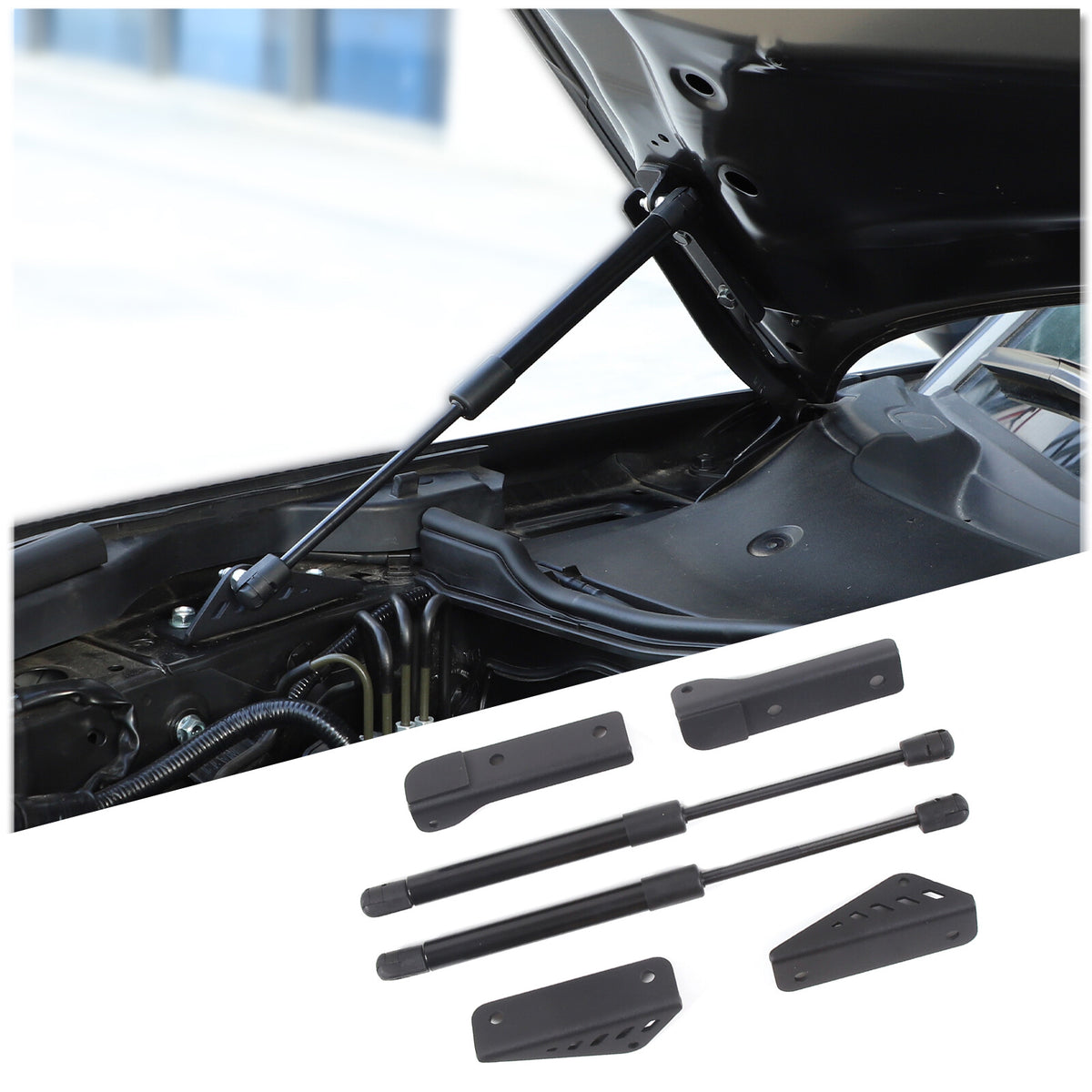 Front Hood Lift Support Bonnet Lid Shock Struts For Mazda MX-5 Miata 2016-23 1