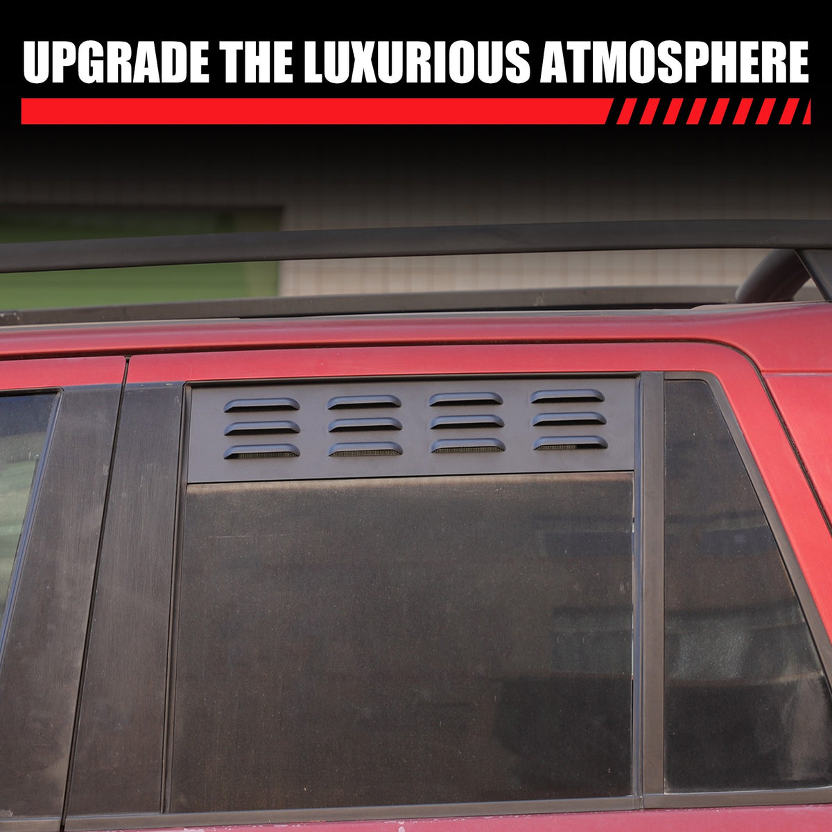 Rear Door Window Louver Air Vent Panel Trim Cover For LR Freelander 2 L359 07-15 20
