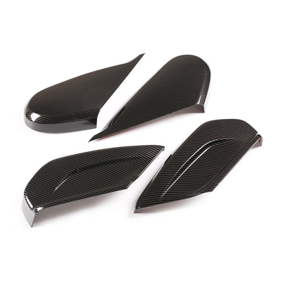 For Benz G-Class 2019-24 Carbon Fiber ABS Seat Button Handle Panel Cover Trim US 5