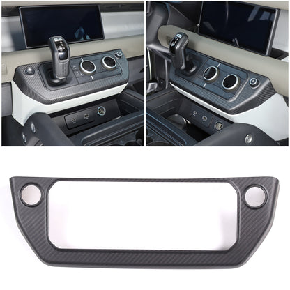Matte Real Carbon Fiber Air Conditioning Trim Cover For LR Defender 90 110 20-24 2