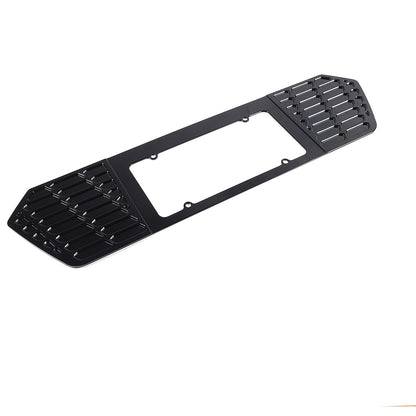 Glossy Black Aluminum Rear License Plate Frame Trim For Corvette C8 2020-25 US 2
