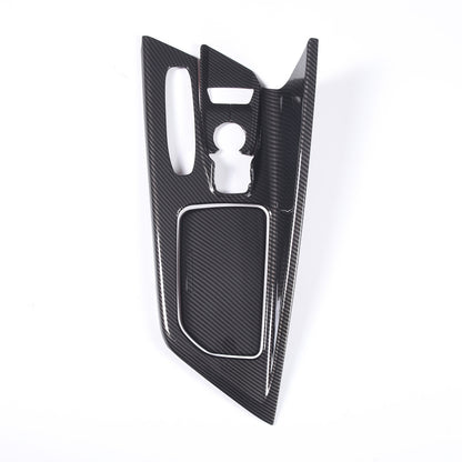 ABS Carbon Fiber Center Console Frame Trim Cover For Corvette C8 2020-2025 US 5
