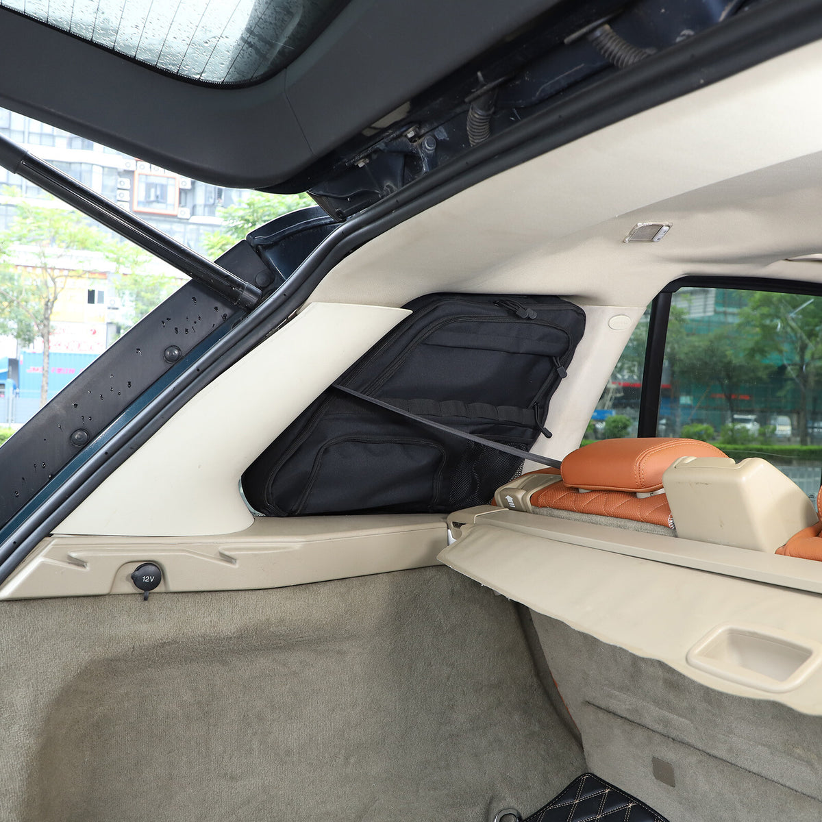 Car Trunk Side Window Storage Bag Tool Bag For Land Rover Range Rover Sport 2010 10
