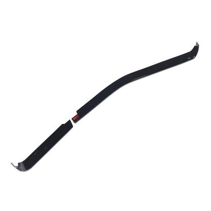 Glossy Piano Black Dashboard Side Air Outlet Trim Strip Set For Corvette C8 26+ 11